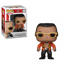 Minor Box Damage Funko Pop! WWE 46 The Rock Old School Dwayne Johnson Pop Vinyl Figure FU24824